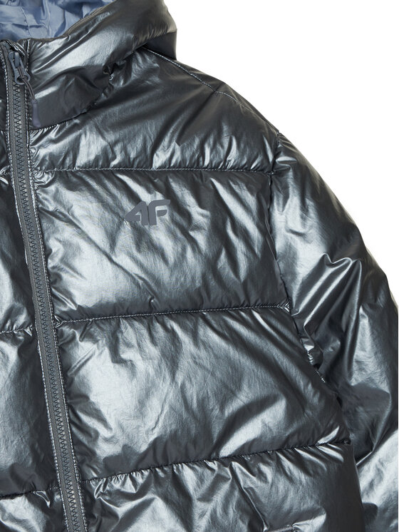 4F 4F Зимова куртка 4FJAW23TDJAF267 Срібний Regular Fit