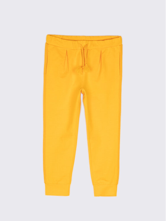 Coccodrillo Pantaloni trening WC2120101WIL Galben Regular Fit