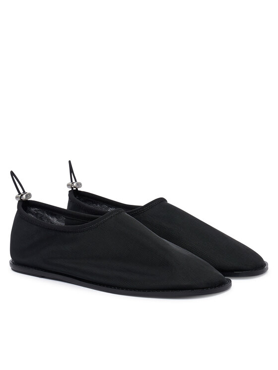 Calvin Klein Calvin Klein Балеринки Stretch Ballerina Shoe Spac Mesh HW0HW03041 Черен