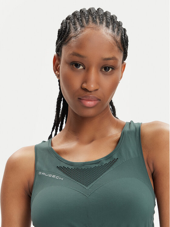 Brubeck Brubeck Reggiseno sportivo CR1021W Verde