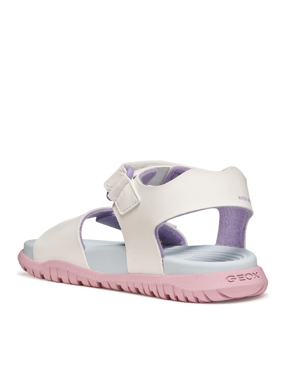 Geox Geox Sandali J Sandal Fusbetto Gi J35HQA 000BC C0653 D Bianco