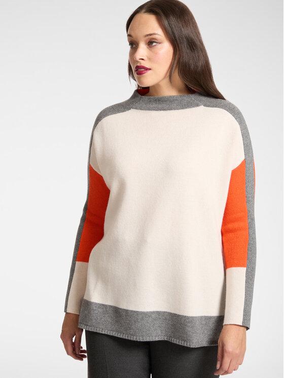 Elena Mirò Elena Mirò Maglione M446E001863N0B1 Arancione Regular Fit
