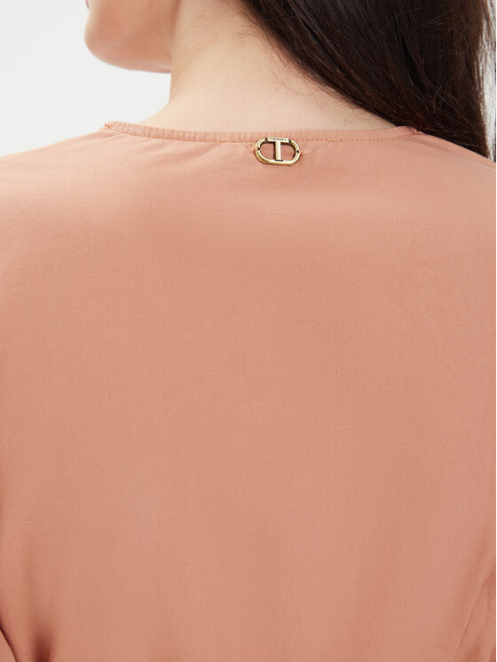 TWINSET TWINSET Pluusikleit 241TT2051 Oranž Loose Fit