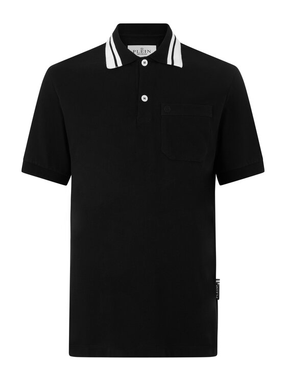 PHILIPP PLEIN PHILIPP PLEIN Polokošile 31303 Černá Slim Fit