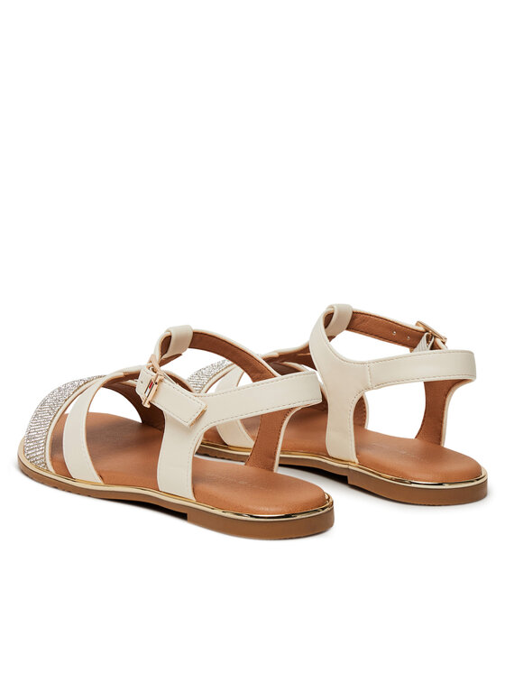 Tommy Hilfiger Tommy Hilfiger Basutės T3A2-33780-0371 S Écru