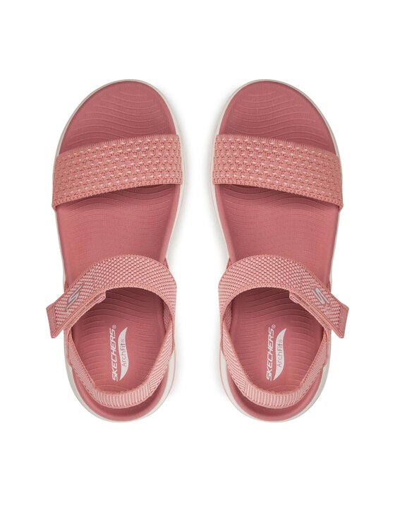Skechers Skechers Szandál Go Walk Arch Fit Sandal-Polished 140264/ROS Rózsaszín