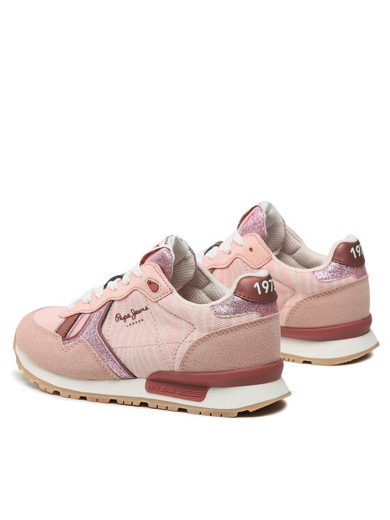 Pepe Jeans Pepe Jeans Tenisice Brit Animal G PGS30574 Ružičasta