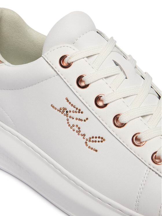 KARL LAGERFELD KARL LAGERFELD Sneakersy Kapri KL62518 Bílá