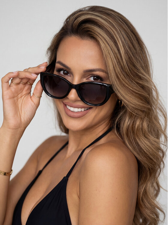 Feba Feba Okulary przeciwsłoneczne ZF136-449-1 Czarny
