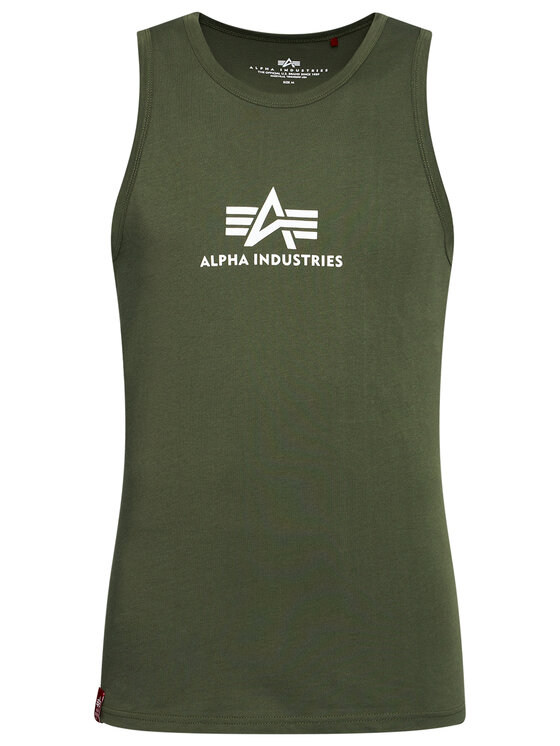 Alpha Industries Alpha Industries Tank-Top Basic 126566 Grün Regular Fit