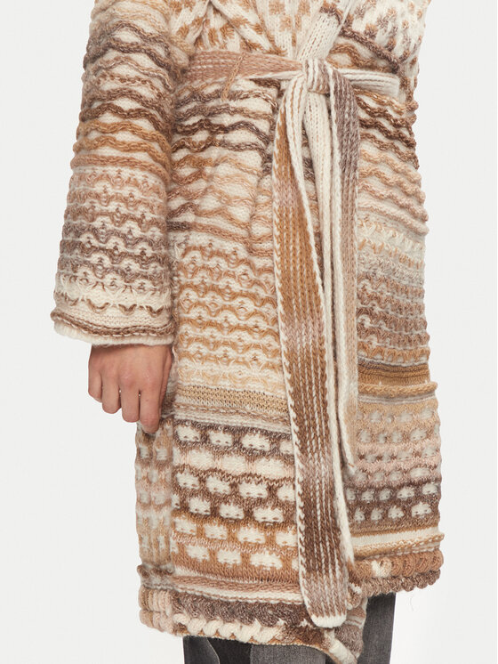 United Colors Of Benetton United Colors Of Benetton Cardigan 115CE6042 Beige Regular Fit