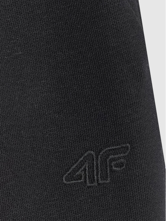 4F 4F Spodnie dresowe BASIC+ Czarny Oversize