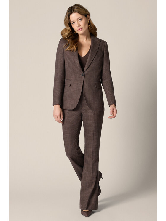 Lancerto Lancerto Spodnie materiałowe Torgiano SP131126000011 Brązowy Regular Fit