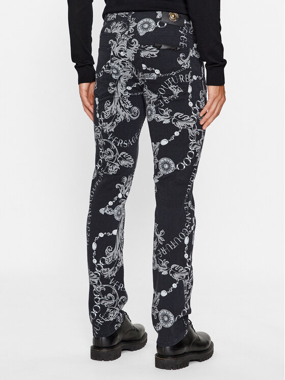 Versace Jeans Couture Versace Jeans Couture Дънки 75GAB5S0 Черен Slim Fit
