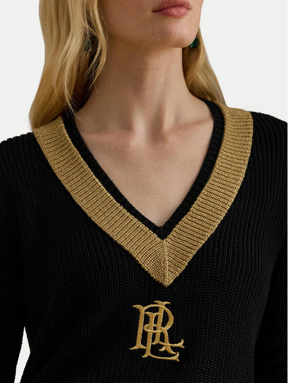 LAUREN RALPH LAUREN LAUREN RALPH LAUREN Pulover 200979666001 Črna Relaxed Fit