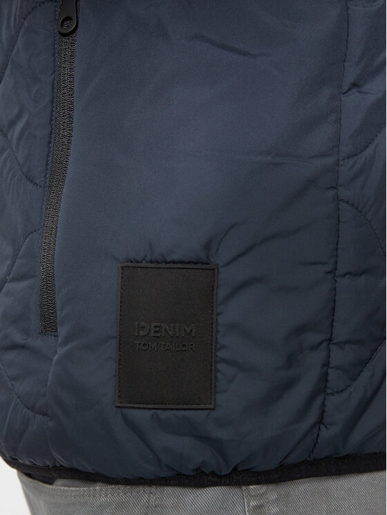 Tom Tailor Denim Tom Tailor Denim Елек 1034447 Тъмносин