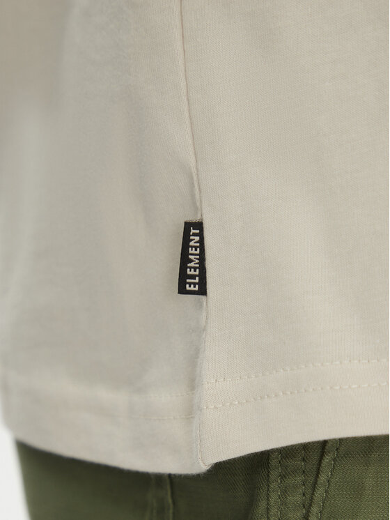 Element Element T-Shirt ELYZT00518 Μπεζ Regular Fit