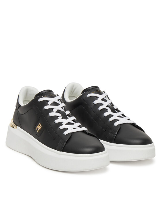 Tommy Hilfiger Tommy Hilfiger Sneakersy FW0FW08631 Czarny