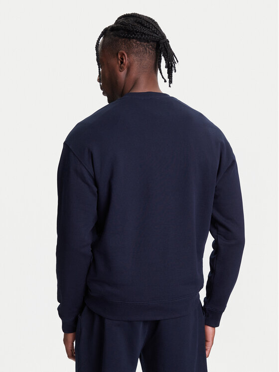 United Colors Of Benetton United Colors Of Benetton Majica dugih rukava 3FWYU109S Tamnoplava Regular Fit