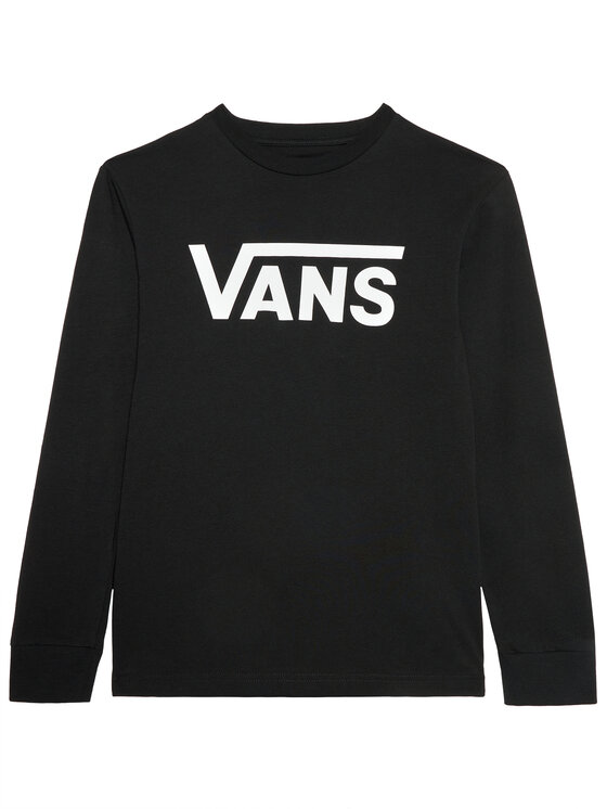 Vans Bluză Classic Ls VN000XOI Negru Classic Fit