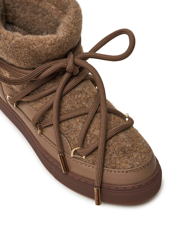Inuikii Inuikii Škornji za sneg Felt 75202-054 Rjava