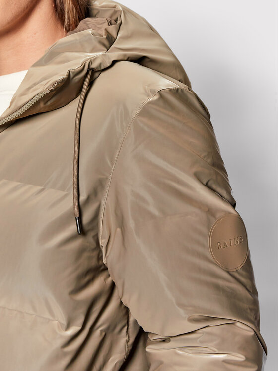 Rains Rains Žieminė striukė Unisex 1537 Smėlio Regular Fit