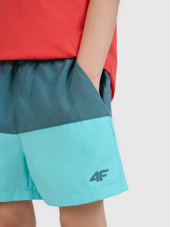 4F 4F Pantaloncini da bagno 4FJWSS25UBDSM116-46S Verde Regular Fit