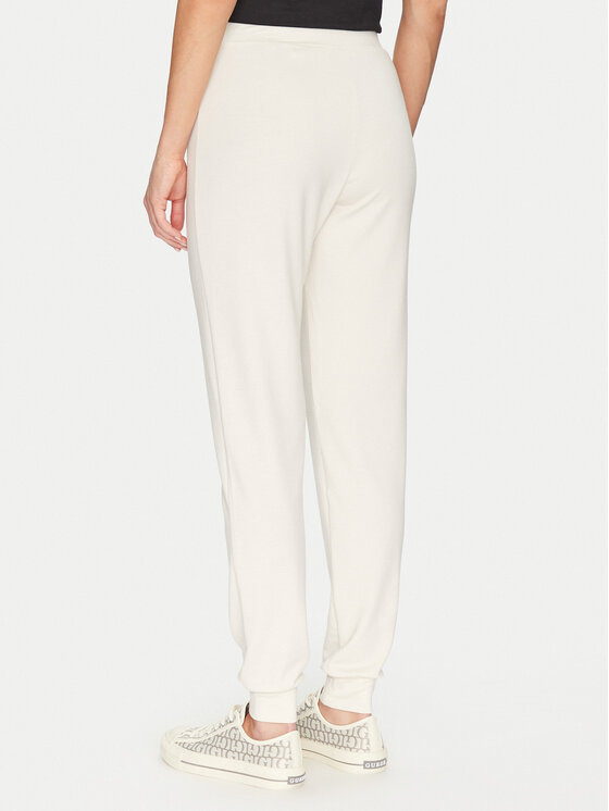 Guess Guess Pantaloni din material O5GB05 KCQP2 Bleumarin Regular Fit