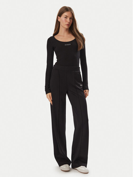 Guess Guess Боди V6BP12 K6916 Черен Slim Fit