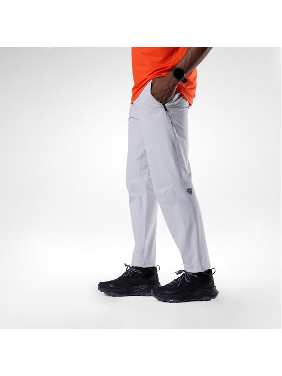 Rossignol Rossignol Spodnie outdoor M Tech Chino Pant Szary jasny Regular Fit