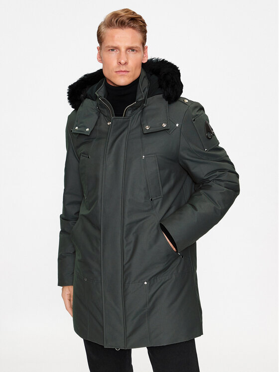 Moose Knuckles Parka Original Stirling M32MP261S Zaļš Regular Fit