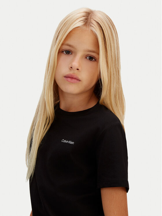 Calvin Klein Jeans Calvin Klein Jeans T-krekls IU0IU00683 Melns Regular Fit