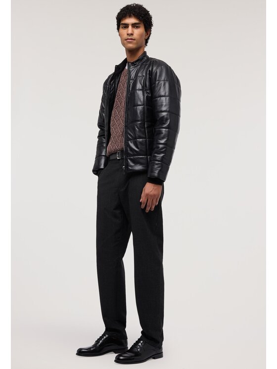 Trussardi Trussardi Pantaloni di tessuto P731M000158N033 Nero Regular Fit