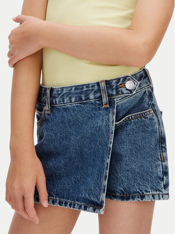 Calvin Klein Jeans Calvin Klein Jeans Spódnica jeansowa LVCKSJC17G Granatowy Regular Fit