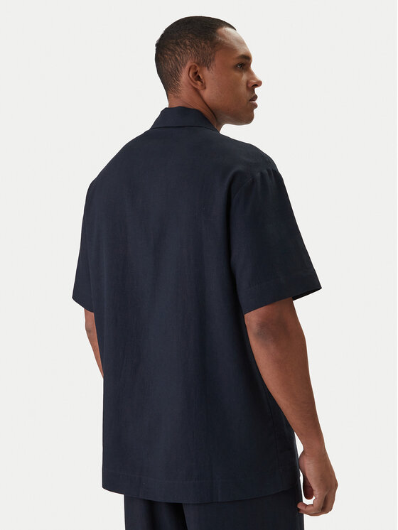 Emporio Armani Emporio Armani Koszula EM000593 AF20590 UB102 Granatowy Regular Fit