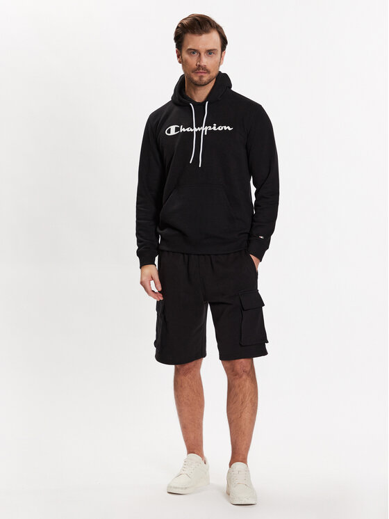 Champion Champion Szorty sportowe 218713 Czarny Custom Fit