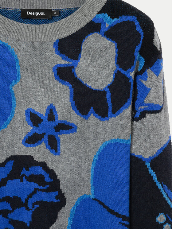 Desigual Desigual Sveter Niagara 24WWJF32 Farebná Regular Fit