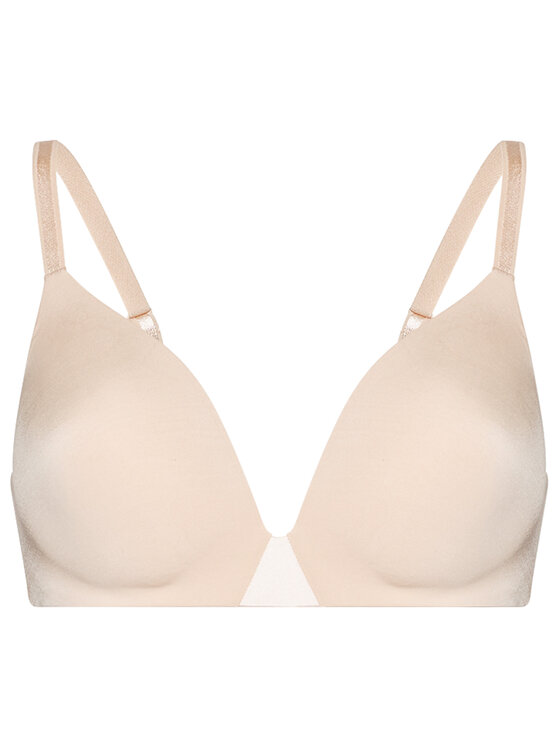 Chantelle Chantelle Besiūlė liemenėlė Absolute Invisible Ohne Bugel C15G80 Smėlio
