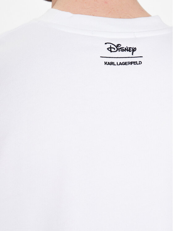 KARL LAGERFELD KARL LAGERFELD Jopa DISNEY Logo 705098 532930 Bela Regular Fit