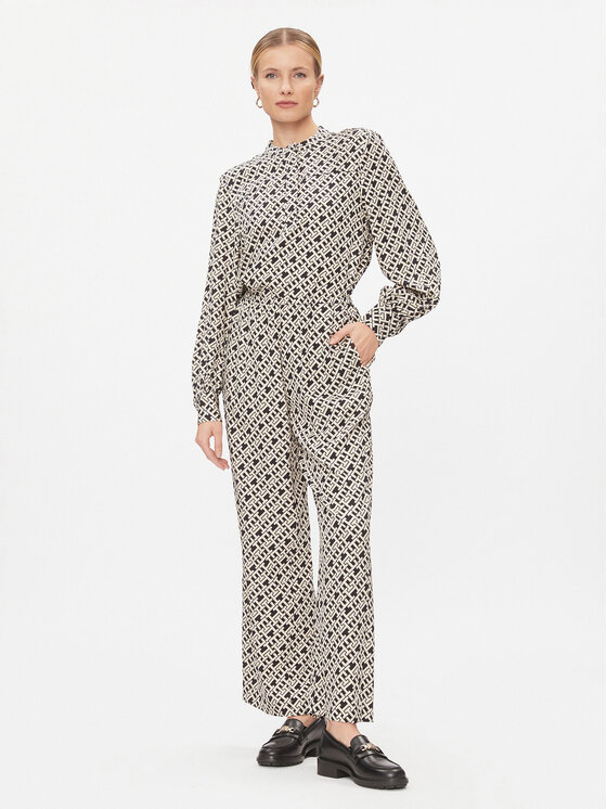 Tommy Hilfiger Tommy Hilfiger Блузка WW0WW41022 Бежевий Regular Fit