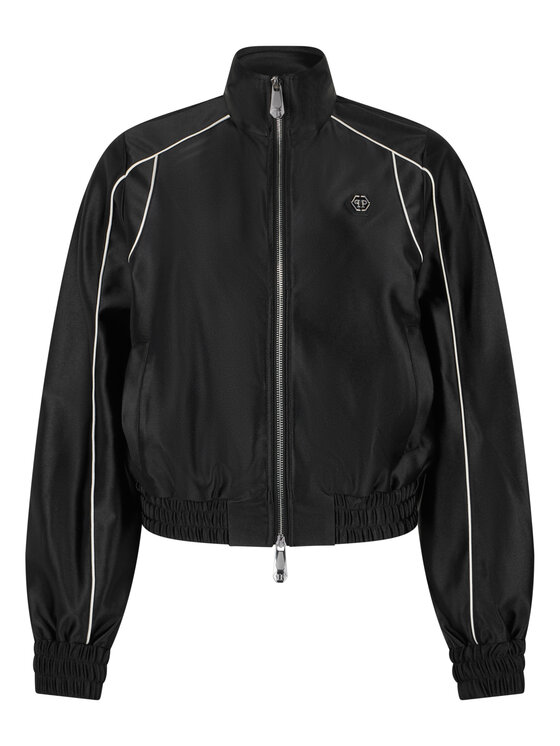 PHILIPP PLEIN PHILIPP PLEIN Běžecká bunda 31195 Černá Jogger Fit