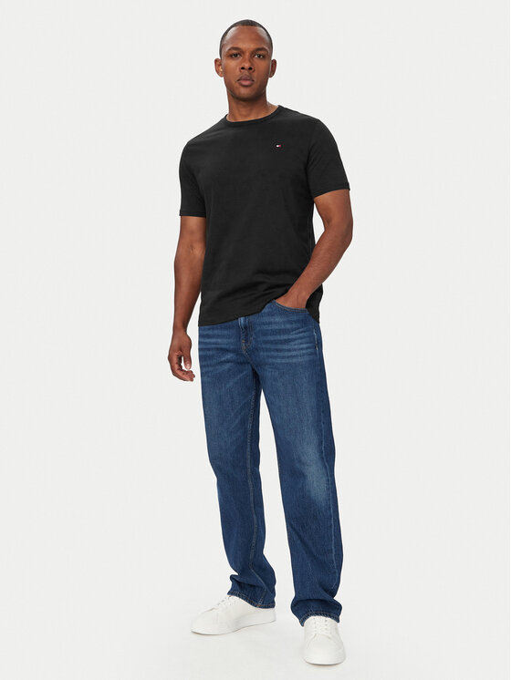 Tommy Hilfiger Tommy Hilfiger Σετ t-shirts UM0UM03870 Μαύρο Regular Fit