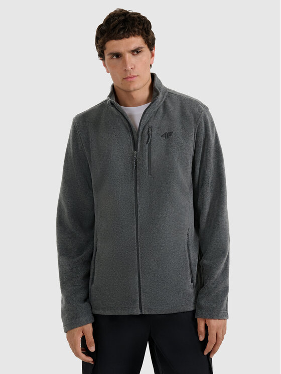 4F 4F Polar NOS Szary ciemny Regular Fit