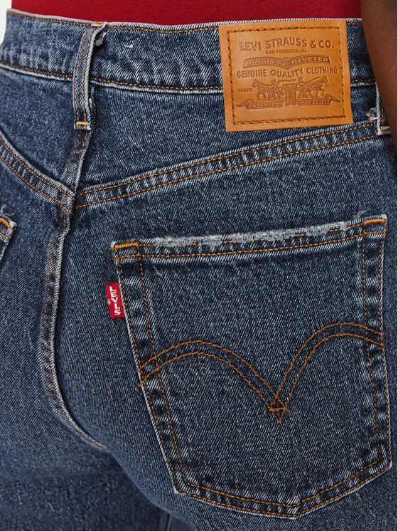 Levi's® Levi's® Džinsi Ribcage 79078-0007 Zils Straight Fit