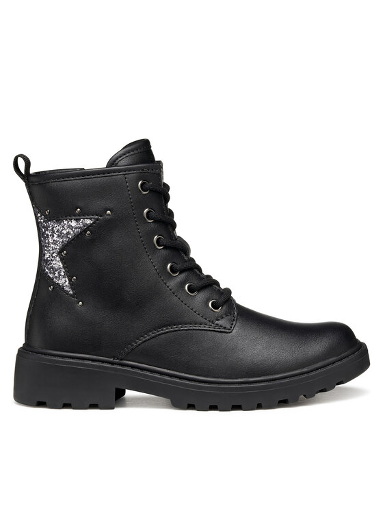 Geox Botki J Casey J9420G 03WEW C9B1G S Czarny