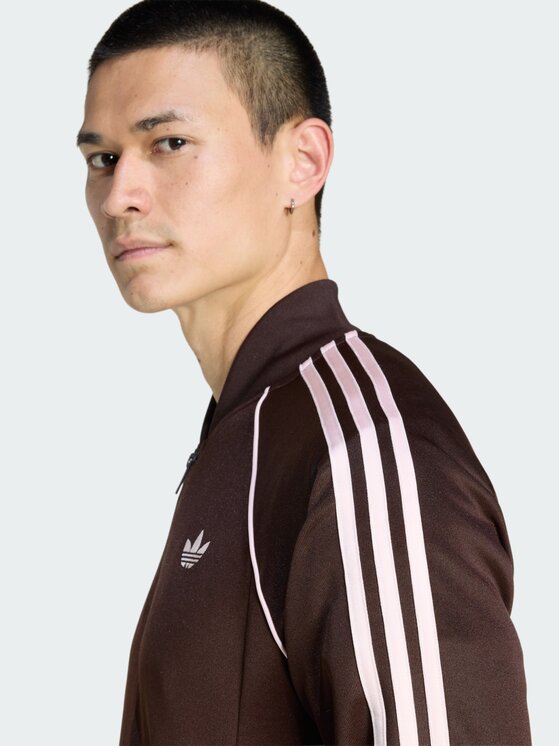 adidas adidas Bluza SST Brązowy Slim Fit