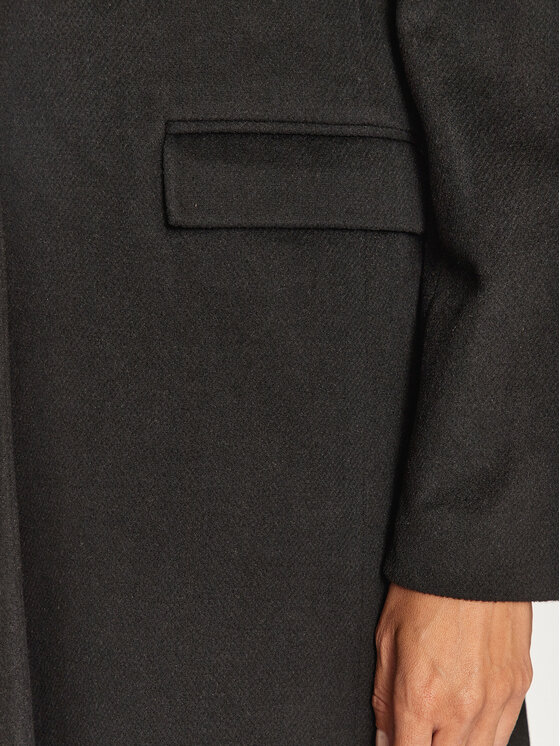 Rinascimento Rinascimento Cappotto di transizione CFC0115128003 Nero Regular Fit