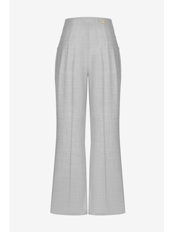 BENU BENU Společenské kalhoty legacy Šedá Regular Fit