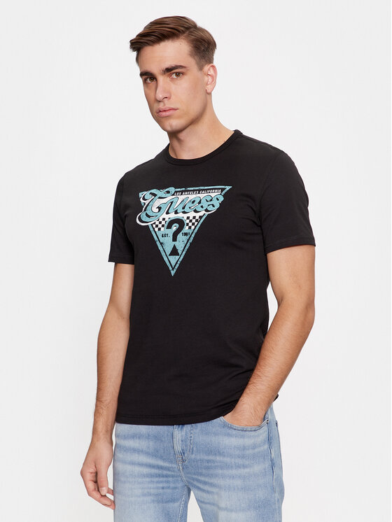 Guess Guess T-Shirt M4RI06 I3Z14 Schwarz Regular Fit