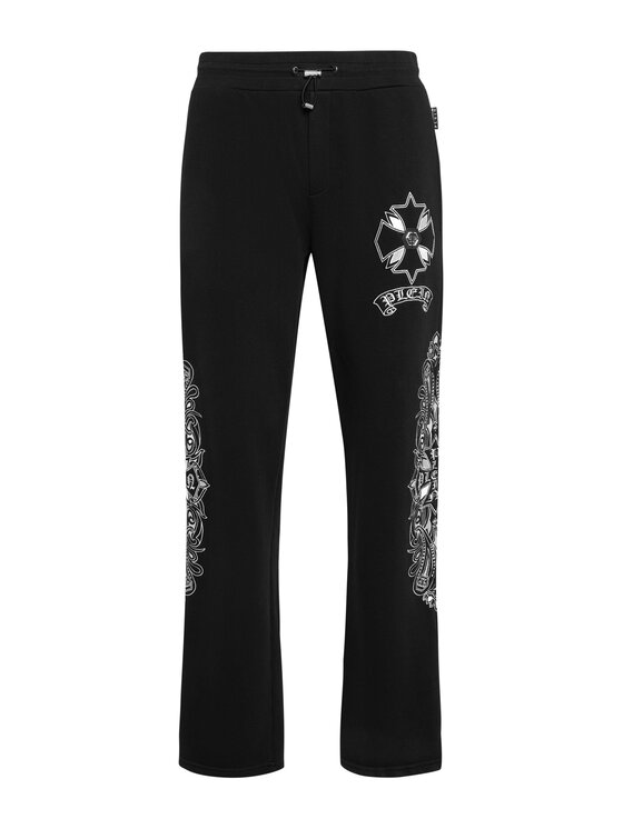 PHILIPP PLEIN PHILIPP PLEIN Spodnie dresowe 25987 Czarny Jogger Fit